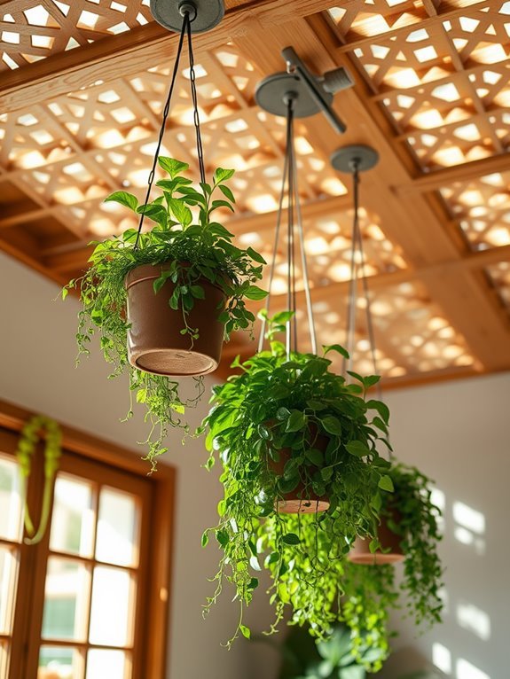 vertical gardening with herbs