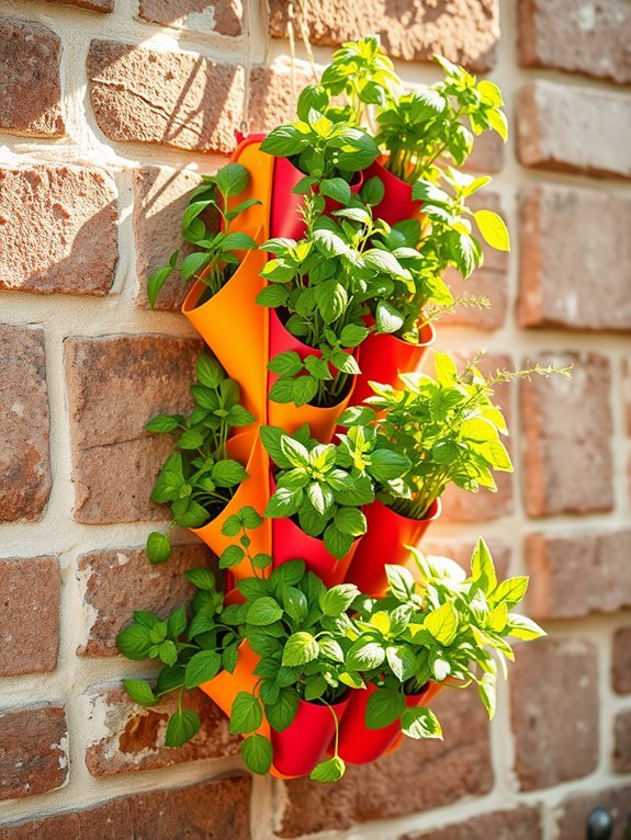 vertical herb garden organizer