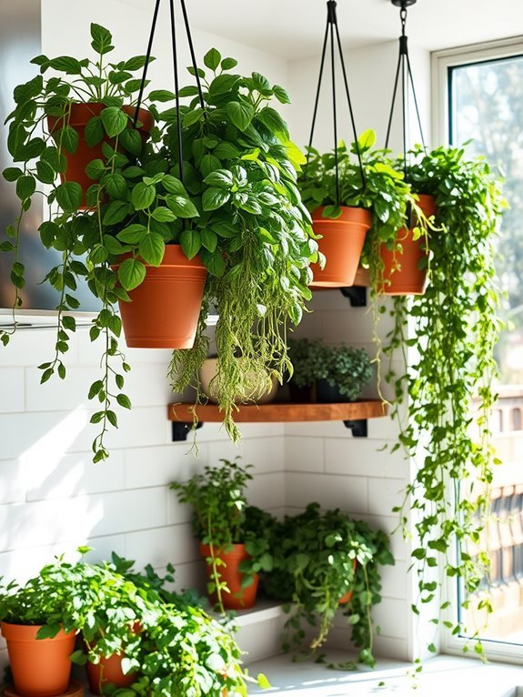vertical plant display system