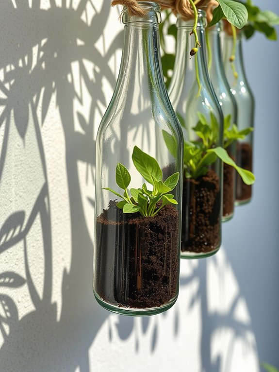 vertical plant display system