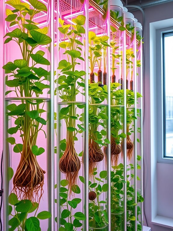 vertical plant growing system