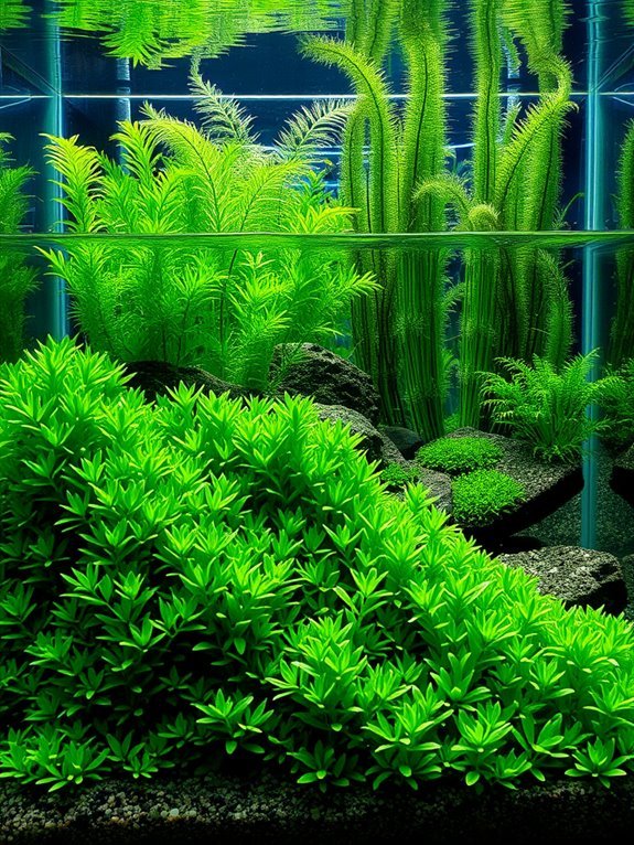 vertical plant growth arrangement