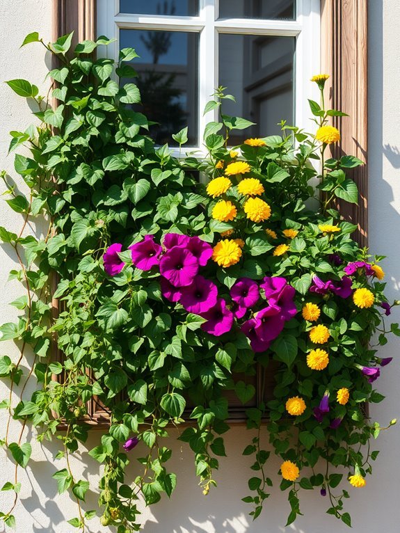 vertical planter for windows
