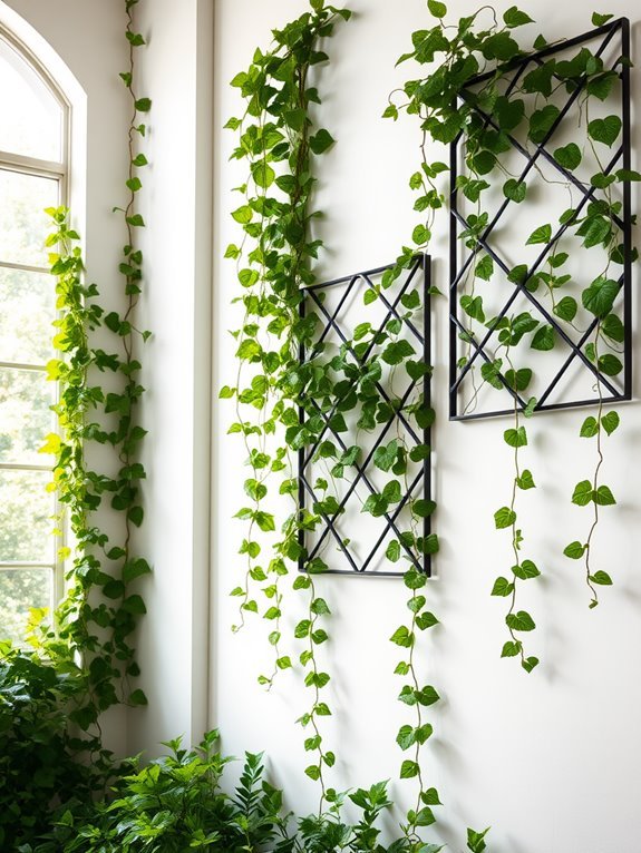 vertical support for plants
