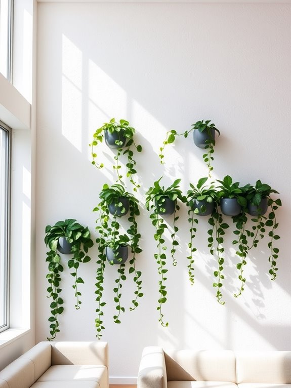 vertical wall mounted gardening solution