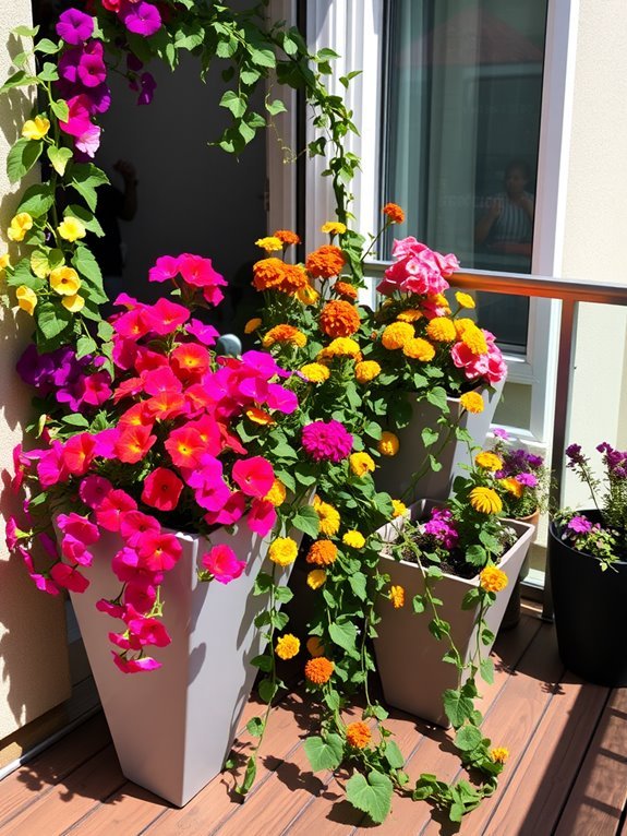 vibrant blooming flower species