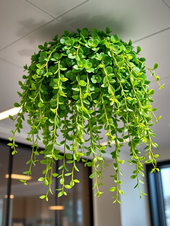 vibrant cascading succulent plant