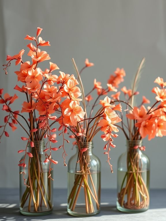 vibrant coral inspired artistry
