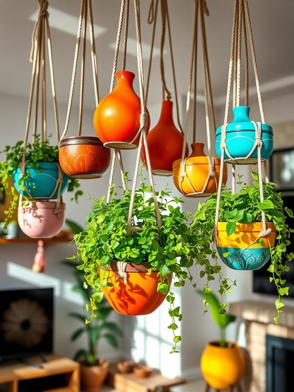 vibrant decorative pottery collection