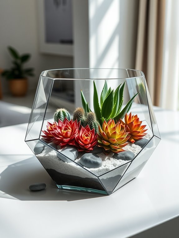 vibrant desert plant display