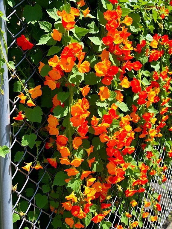 vibrant edible garden flowers