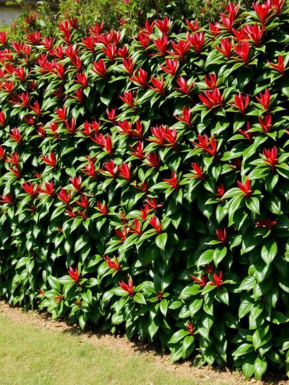 vibrant evergreen shrub variety