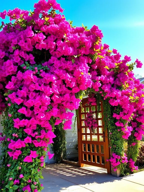 vibrant flowering tropical plant