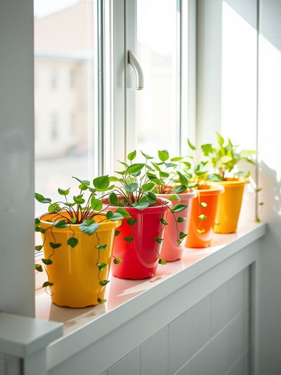 vibrant garden container options