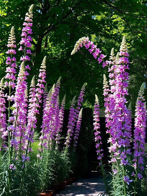 vibrant garden flower species