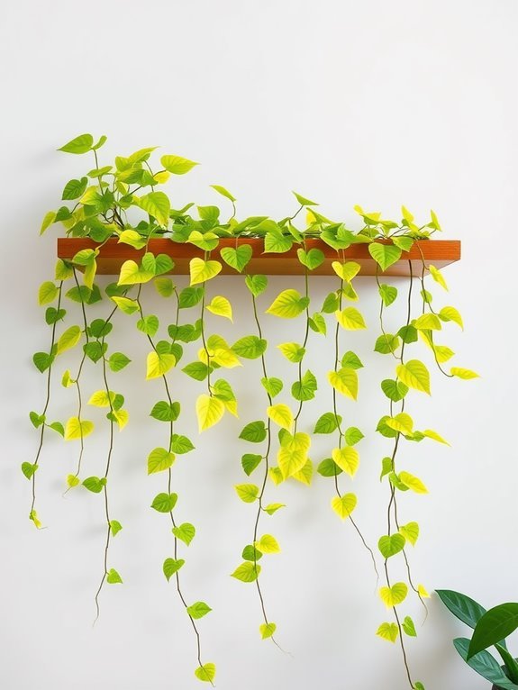 vibrant green houseplant variety