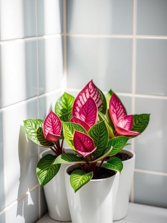 vibrant green indoor foliage