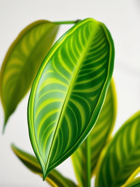 vibrant green indoor plant