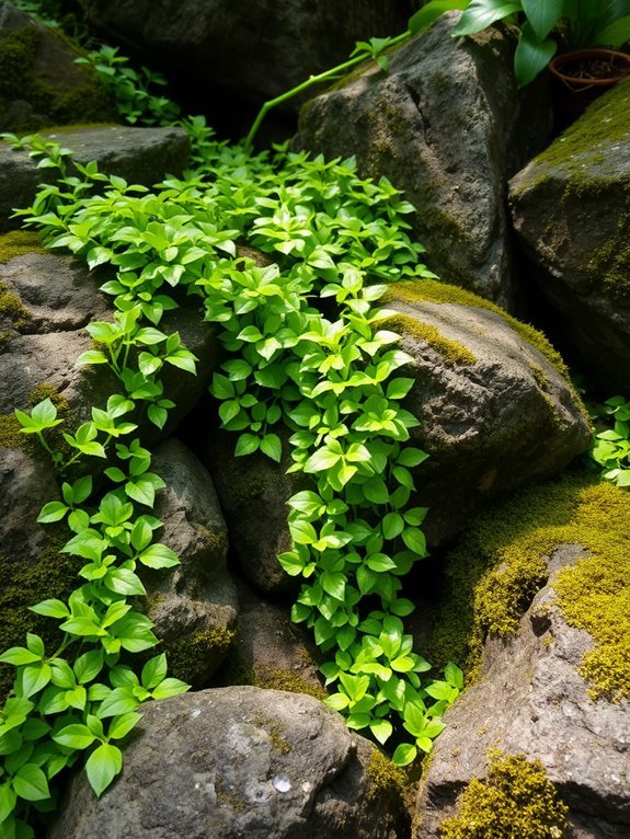vibrant ground cover plant