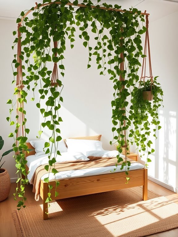 vibrant indoor climbing plant