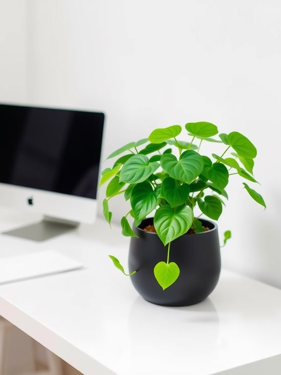 vibrant indoor climbing vine