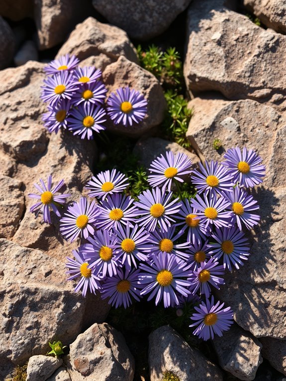vibrant mountain flower species