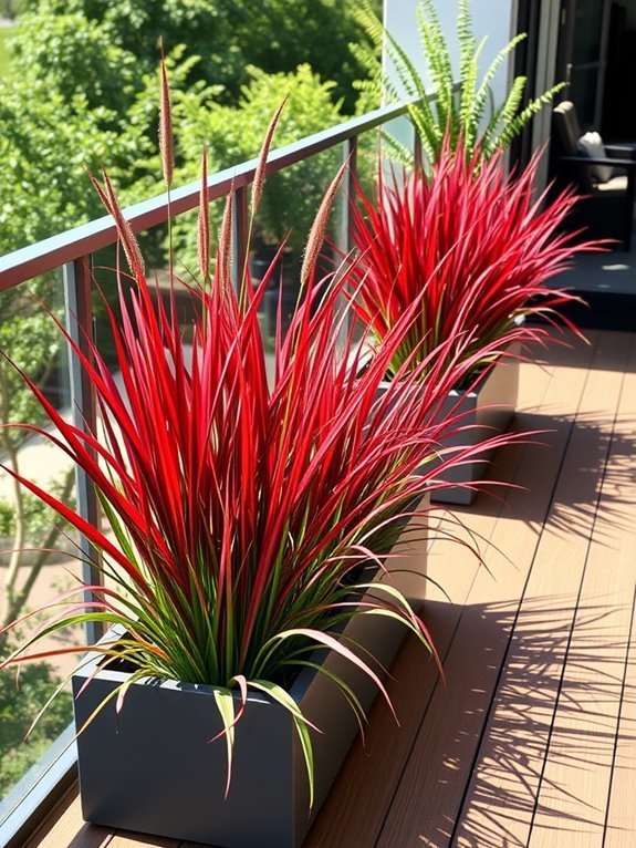 vibrant ornamental grass variety