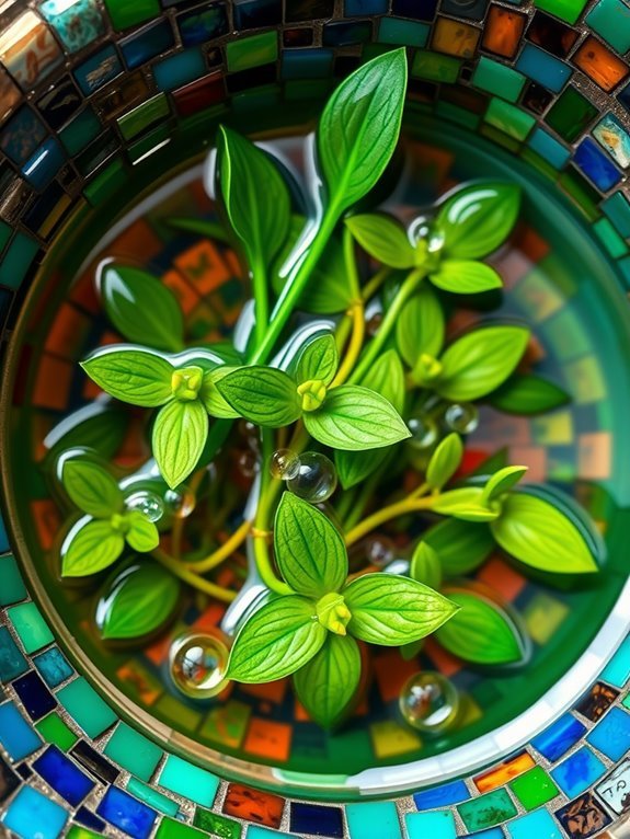 vibrant patterned ceramic bowl