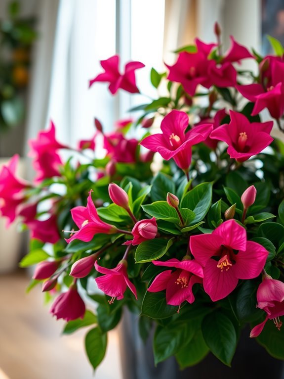 vibrant pinkish purple flower color