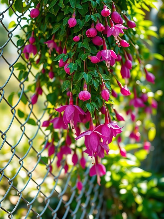 vibrant pinkish purple hue