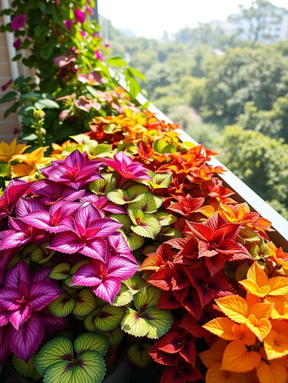 vibrant plants and colors