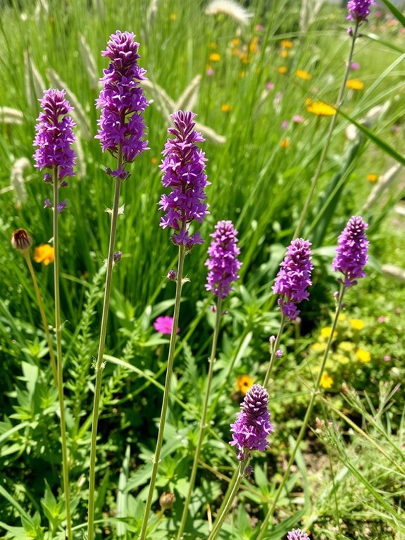 vibrant purple flowering plant