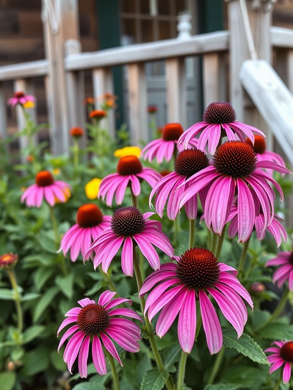 vibrant purple flowering plant