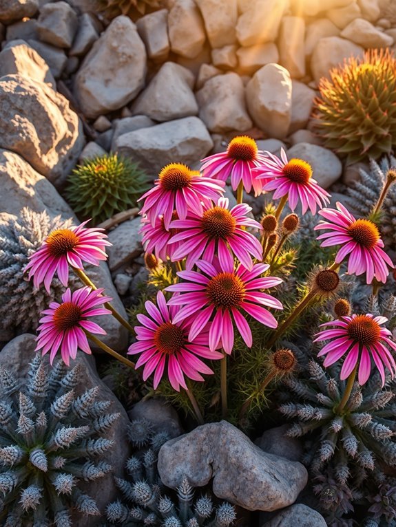 vibrant purple flowering plant