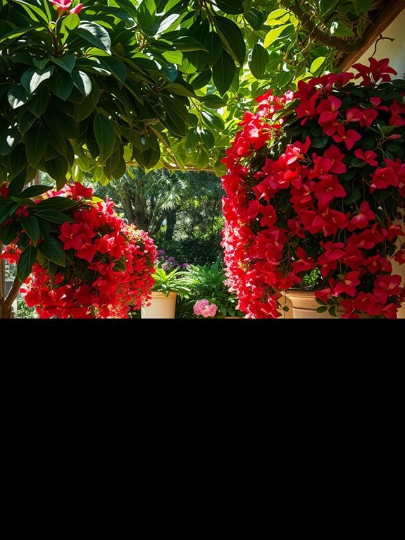 vibrant shaded area flowers