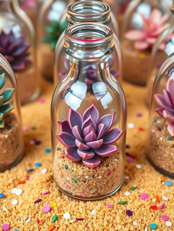 vibrant succulent plant assortment
