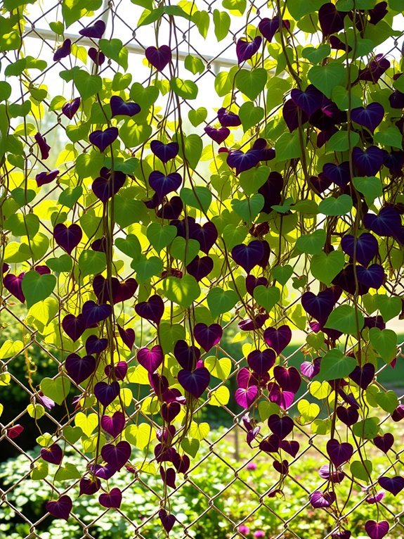 vibrant trailing foliage plant