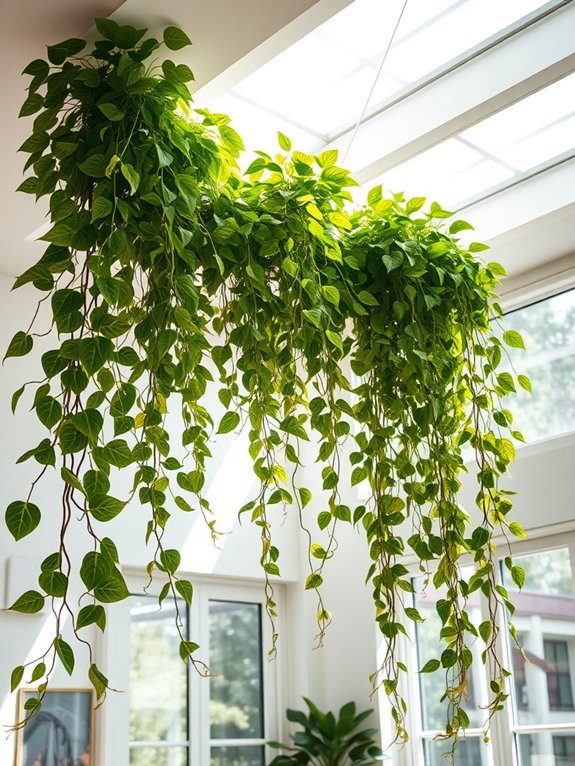 vibrant trailing houseplant beauty