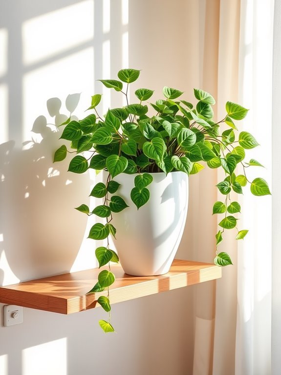 vibrant trailing houseplant species