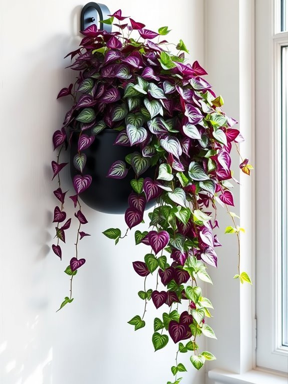 vibrant trailing houseplant species