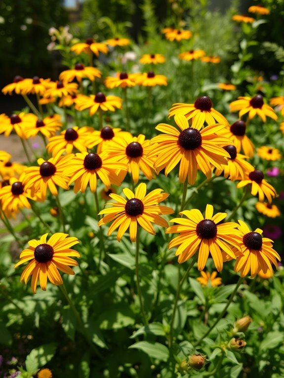vibrant yellow flower bloom