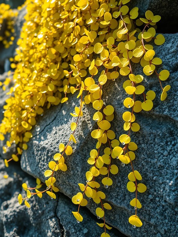 vibrant yellow ground cover