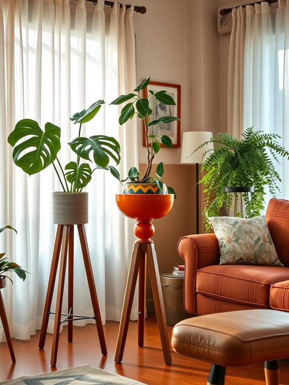 vintage inspired plant holder