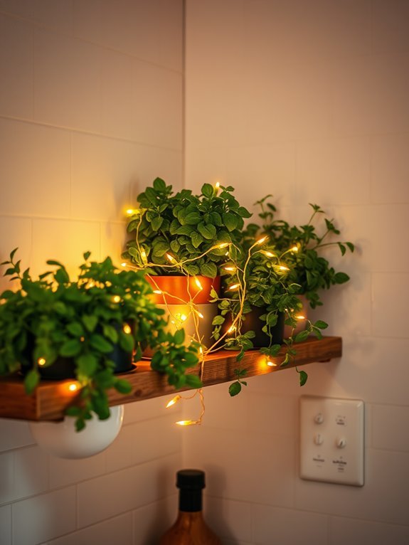 whimsical fairy lights addition