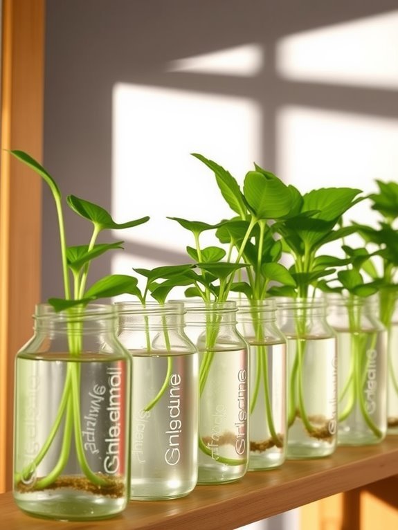 wick based hydroponic growing system