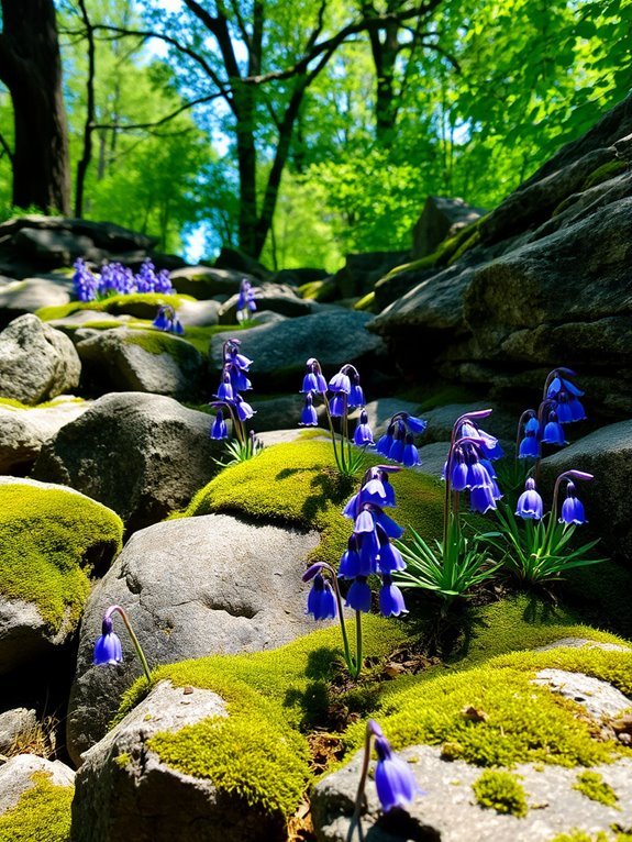 wildflower of springtime beauty
