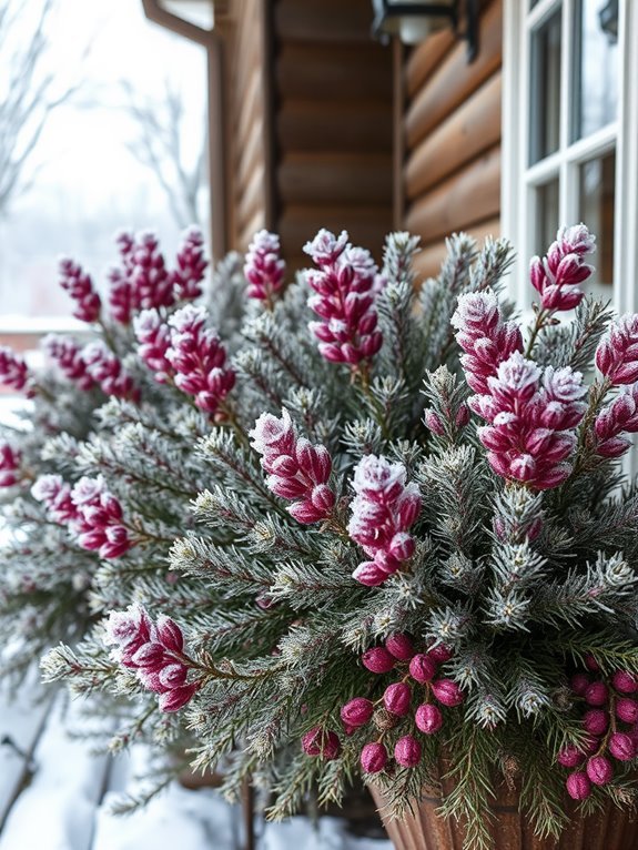 winter blooming heath flowers