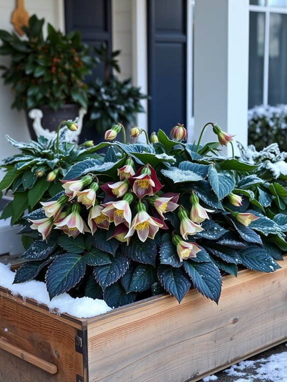 winter blooming perennial flower