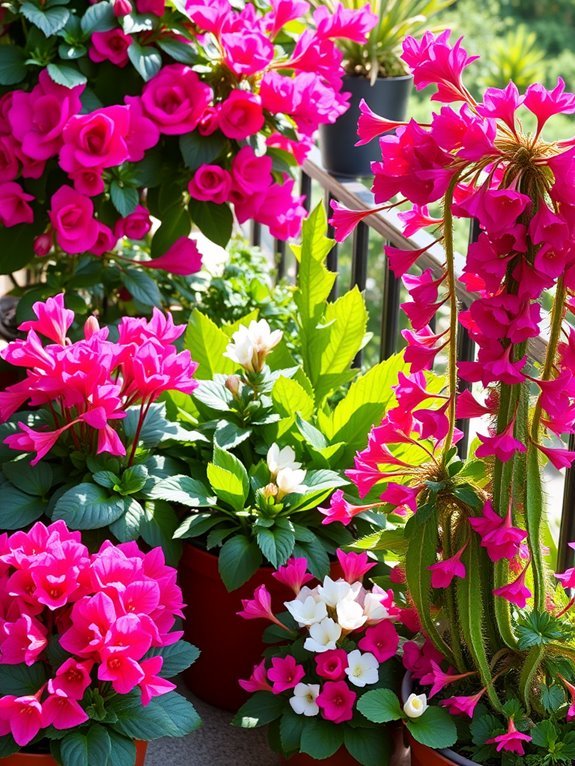 year round vibrant flowering plants