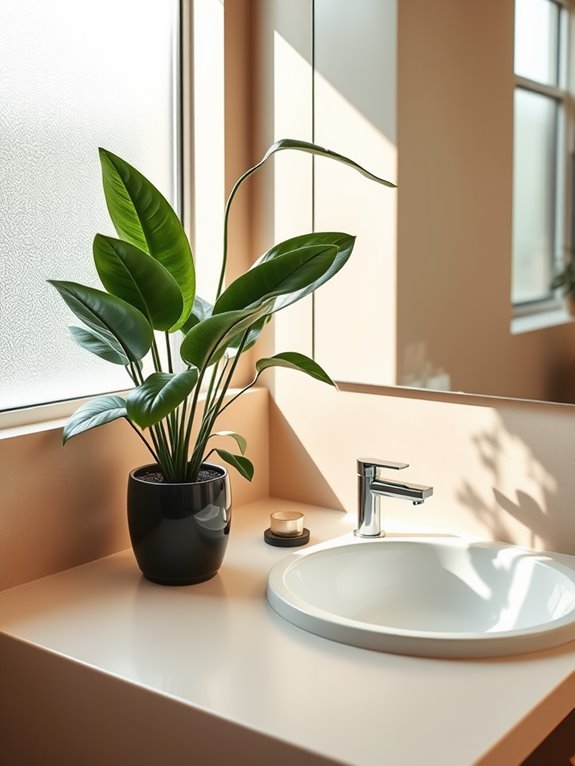 zz plant on counter